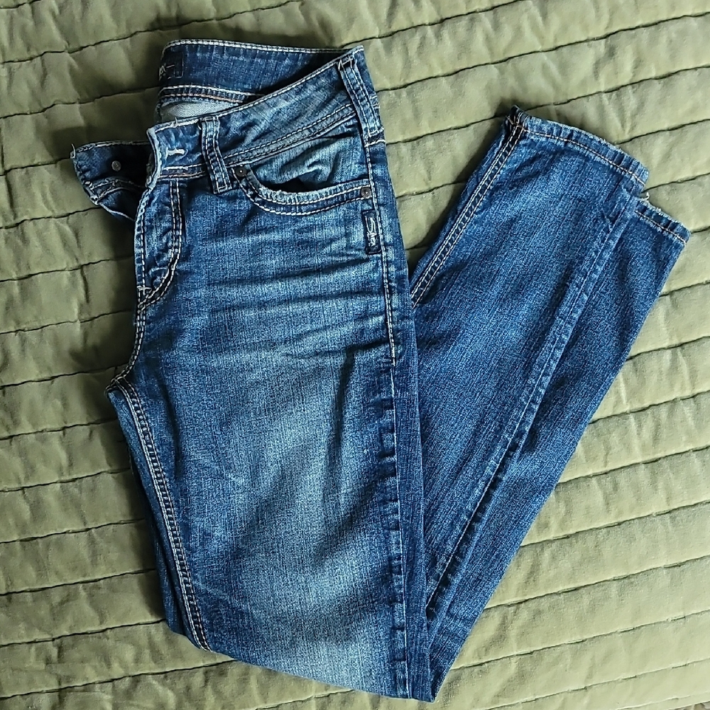 Silver Jeans Women's Skinny Jeans in Blue